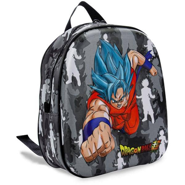 Mochila infantil EVA Dragon Ball Super Goku, 2986AC20, Maxtoy - PT 1 UN