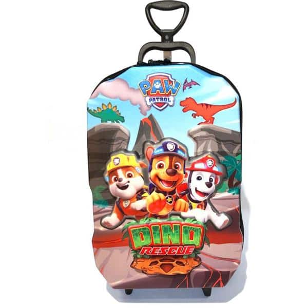 Mochila Escolar Infantil de Rodinhas Patrulha Canina em EVA Maxtoy - PT 1 UN