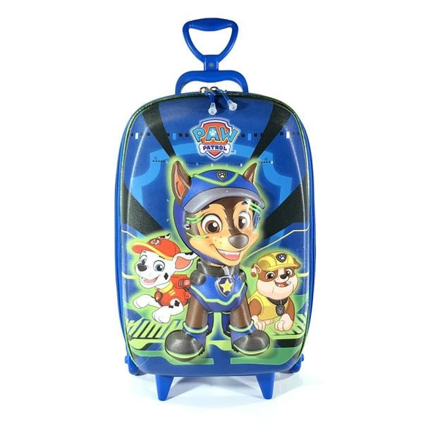 Mochila Escolar Infantil de Rodinhas Patrulha Canina em EVA Maxtoy - PT 1 UN