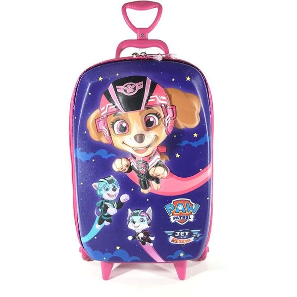 Mochila Escolar Infantil de Rodinhas Patrulha Canina em EVA Maxtoy - PT 1 UN