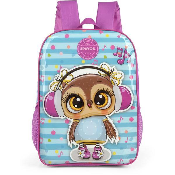 Mochila poliéster UP4YOU Coruja 16", IS36651UP 2400, Luxcel - PT 1 UN
