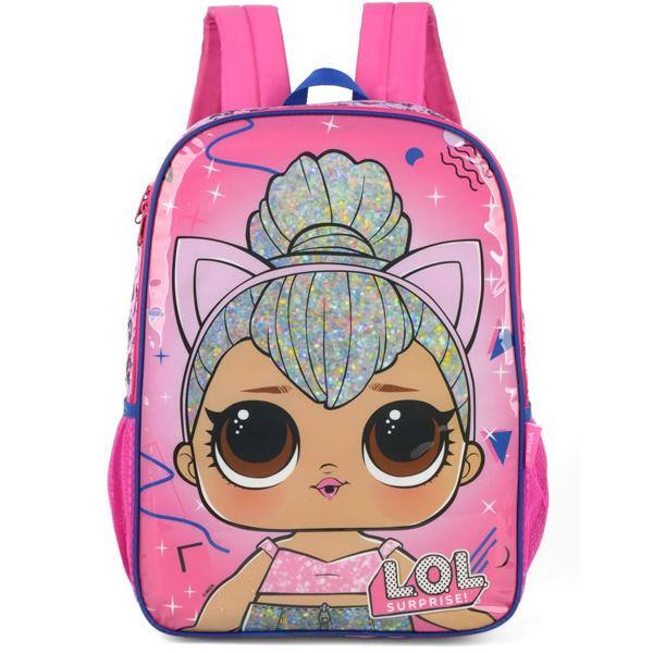 Mochila infantil LOL Surprise 16", IS37121LO 0200, Luxcel - PT 1 UN