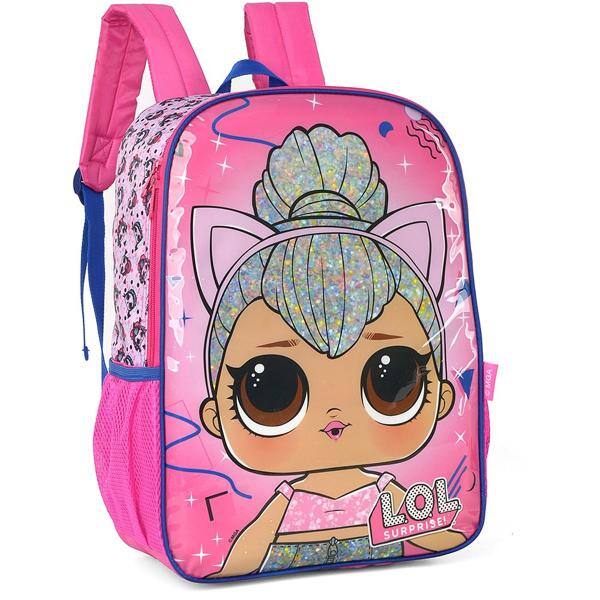 Mochila infantil LOL Surprise 16", IS37121LO 0200, Luxcel - PT 1 UN