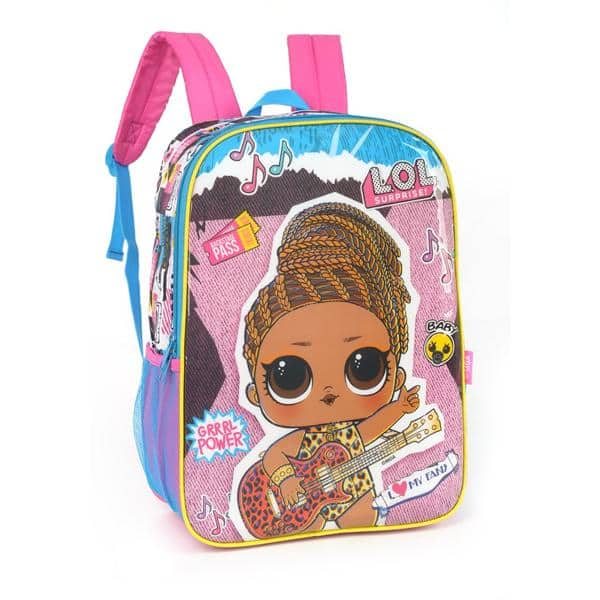 Mochila infantil LOL Surprise 16", IS37121LO 0700, Luxcel - PT 1 UN