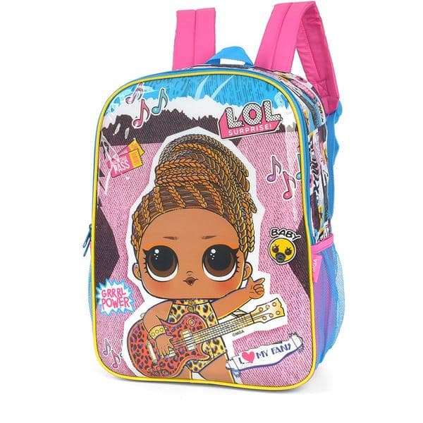 Mochila infantil LOL Surprise 16", IS37121LO 0700, Luxcel - PT 1 UN