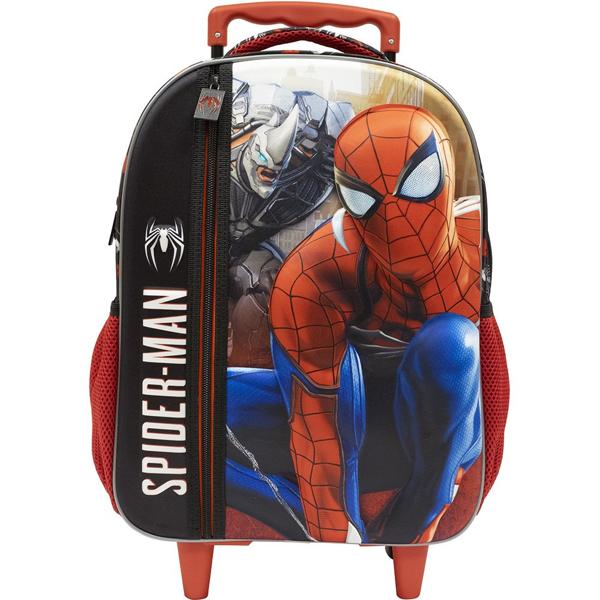 Mochila infantil Homem Aranha Spiderman Marvel em Poliéster 16" Xeryus - PT 1 UN