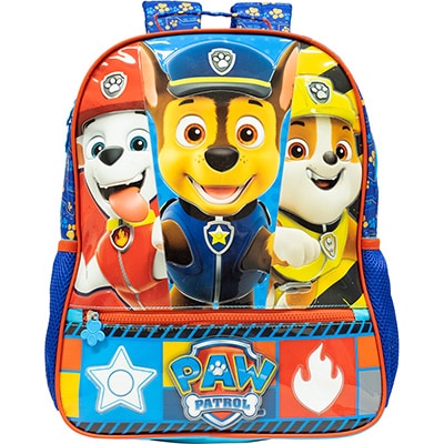 Mochila Infantil Patrulha Canina - Paw Patrol em Nylon 16" Xeryus - PT 1 UN