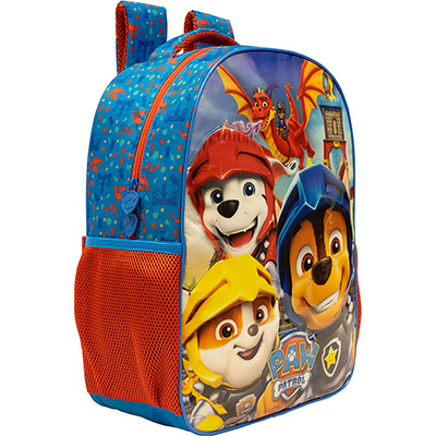 Mochila Infantil Patrulha Canina - Paw Patrol em Nylon 16" Xeryus - PT 1 UN