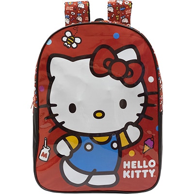 Mochila Infantil Hello Kitty em Poliéster 16" Xeryus - PT 1 UN