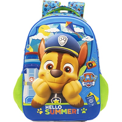 Mochila Infantil Patrulha Canina - Paw Patrol em Nylon 18" Xeryus - PT 1 UN