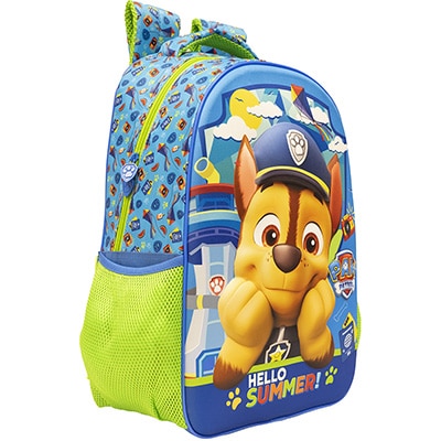 Mochila Infantil Patrulha Canina - Paw Patrol em Nylon 18" Xeryus - PT 1 UN