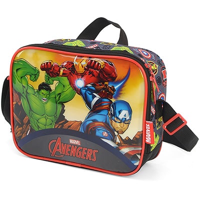 Lancheira Infantil Vingadores Avengers Marvel Luxcel - PT 1 UN