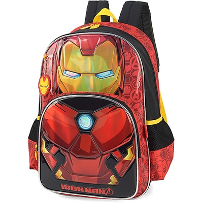 Mochila Infantil Marvel Vingadores - Avengers em Poliéster Luxcel - PT 1 UN