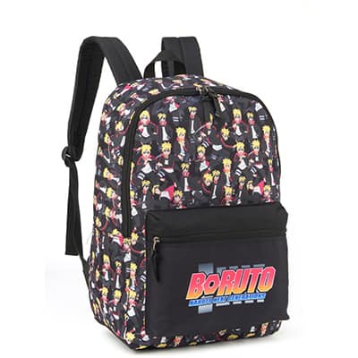 Mochila Naruto - Boruto em Poliéster Luxcel - PT 1 UN