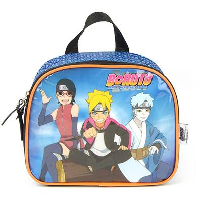 Lancheira Infantil Naruto - Boruto Luxcel - PT 1 UN