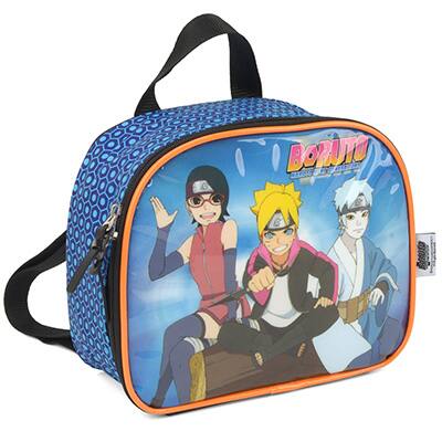 Lancheira Infantil Naruto - Boruto Luxcel - PT 1 UN