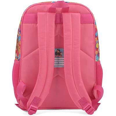 Mochila poliéster, Masha e o Urso, Rosa, IS37501MU, Luxcel - PT 1 UN