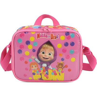 Lancheira Infantil Marsha e o Urso Luxcel - PT 1 UN