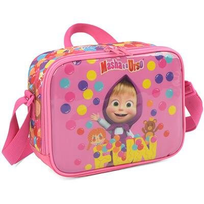 Lancheira Infantil Marsha e o Urso Luxcel - PT 1 UN