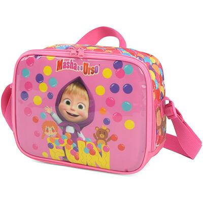 Lancheira Infantil Marsha e o Urso Luxcel - PT 1 UN