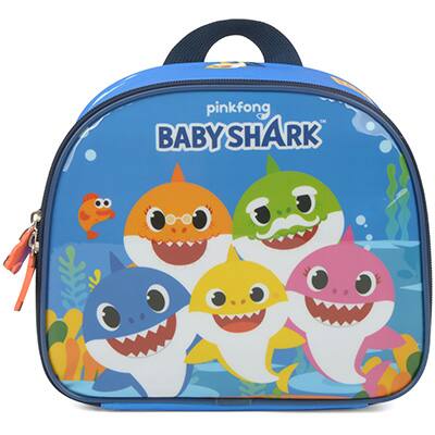 Lancheira Infantil Baby Shark Luxcel - PT 1 UN