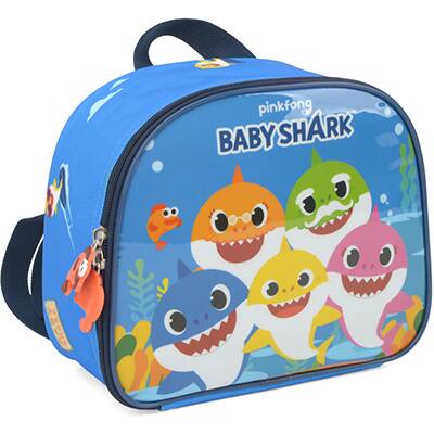 Lancheira Infantil Baby Shark Luxcel - PT 1 UN