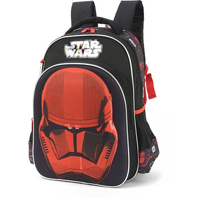 Mochila Infantil Star Wars em Poliéster Luxcel - PT 1 UN