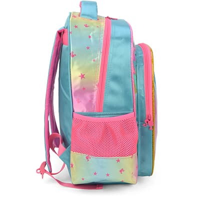 Mochila infantil Barbie Mattel em Poliéster Luxcel - PT 1 UN