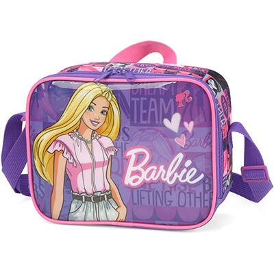 Lancheira Barbie, Violeta,LA38183BB, Luxcel - PT 1 UN