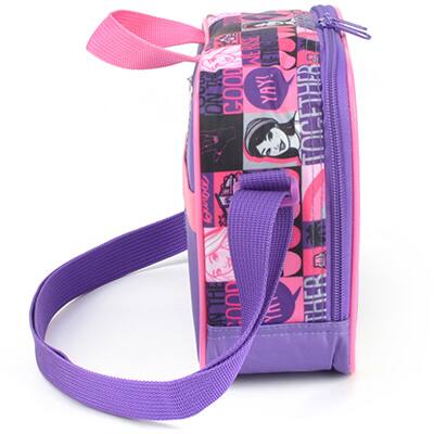 Lancheira Barbie, Violeta,LA38183BB, Luxcel - PT 1 UN