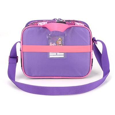 Lancheira Barbie, Violeta,LA38183BB, Luxcel - PT 1 UN