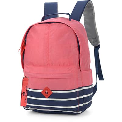 Mochila poliéster, Larissa Manoela, Salmão, MS46316UP, Luxcel - PT 1 UN