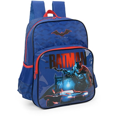 Mochila Infantil DC Batman em Poliéster Luxcel - PT 1 UN