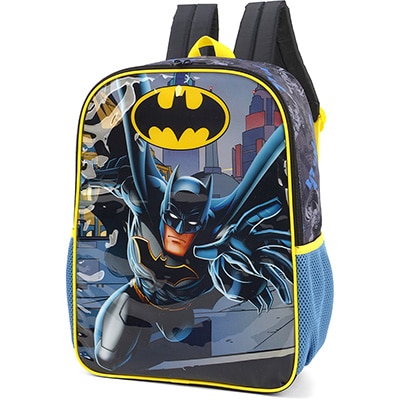 Mochila Infantil DC Batman em Poliéster Luxcel - PT 1 UN