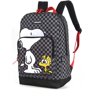 Mochila Snoopy - Peanuts em Poliéster Luxcel - PT 1 UN