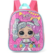 Mochila poliéster, Baby Shark, Azul, IS37481BS, Luxcel - PT 1 UN