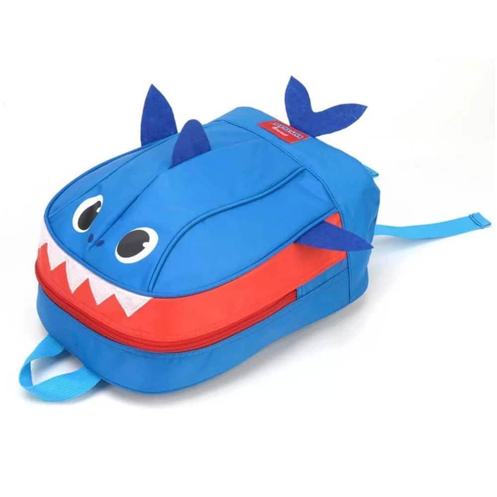 Mochila poliéster, Baby Shark, Azul, IS37481BS, Luxcel - PT 1 UN