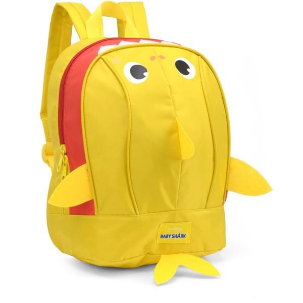 Mochila Infantil Baby Shark em Poliéster Luxcel - PT 1 UN