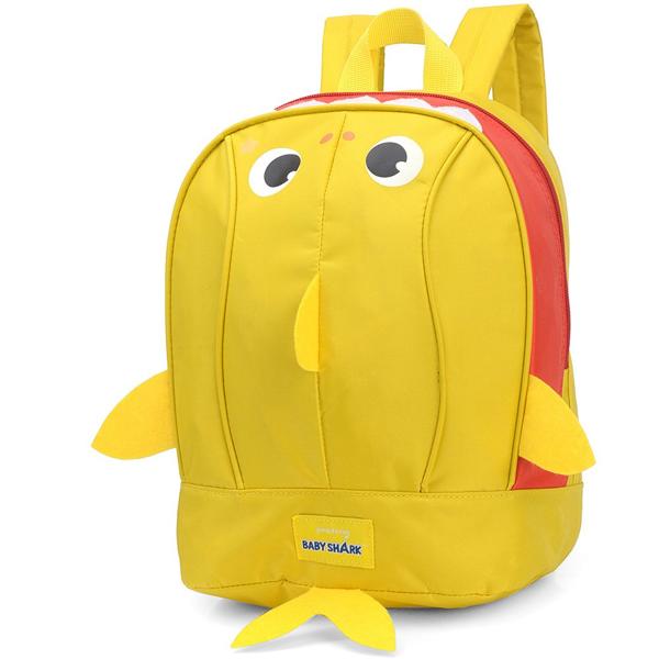 Mochila Infantil Baby Shark em Poliéster Luxcel - PT 1 UN