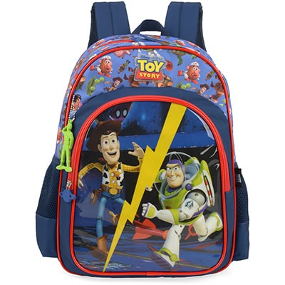 Mochila Infantil Disney Toy Story em Poliéster Luxcel - PT 1 UN