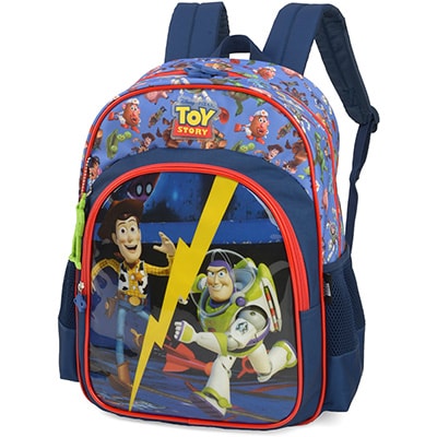 Mochila Infantil Disney Toy Story em Poliéster Luxcel - PT 1 UN