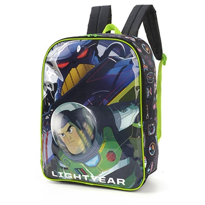 Mochila Infantil Buzz Lightyear - Toy Story Disney Pixar em Poliéster Luxcel - PT 1 UN