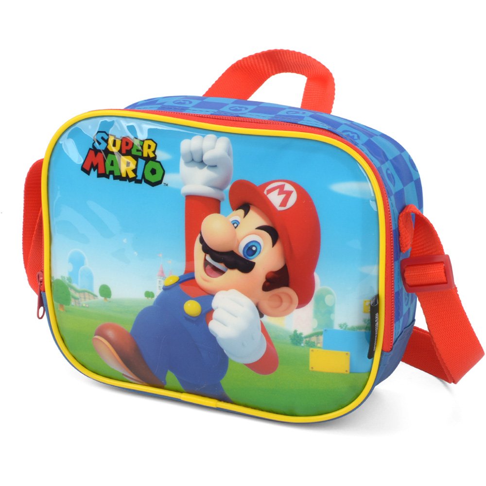Lancheira Térmica Infantil Escolar Super Mario - LA39433MO