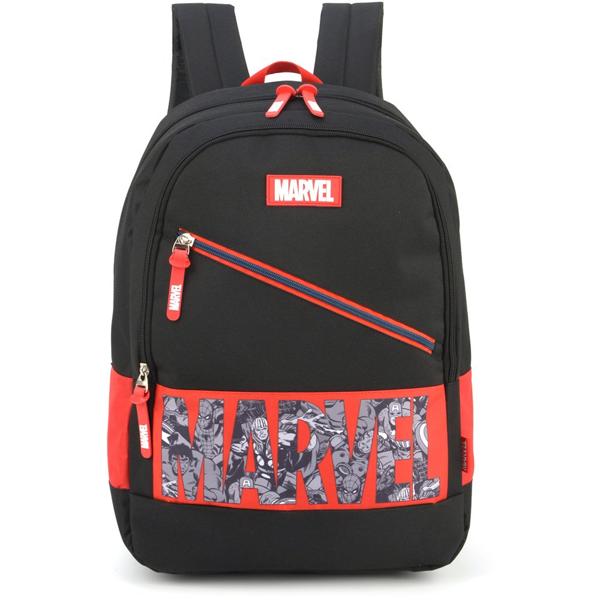 Mochila Marvel Logo em Poliéster Luxcel - PT 1 UN