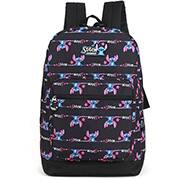 Mochila poli. Stitch preto MS46408SC_ Luxcel PT 1 UN