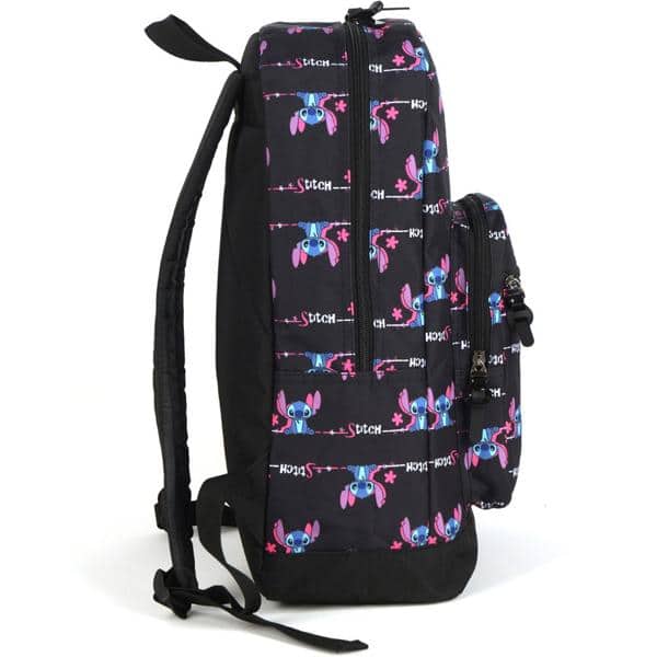 Mochila Stitch Disney, Preto, MS46408SC, Luxcel - PT 1 UN