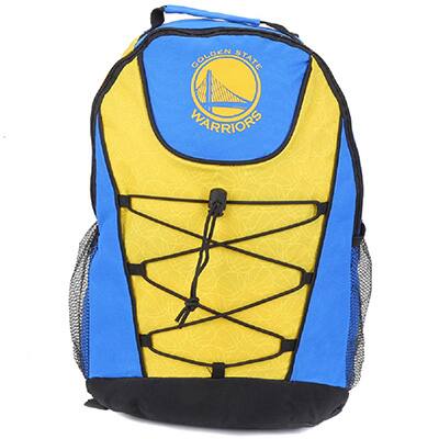 Mochila Golden State Warriors - NBA em Poliéster Futebol e Magia - PT 1 UN