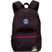 Mochila PSG, Paris Saint Germain, Nylon, Preto, Sestini - PT 1 UN