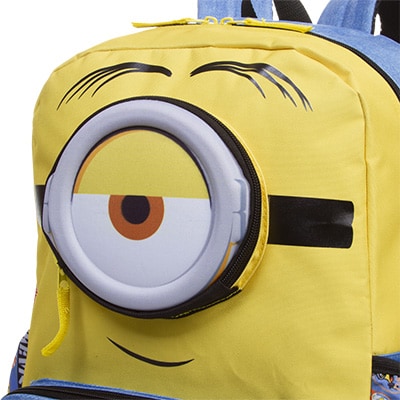 Mochila Infantil Minions em Poliéster G Sestini - PT 1 UN