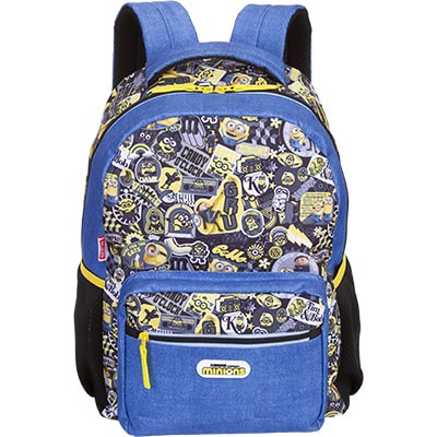 Mochila Minions em Nylon Sestini - PT 1 UN